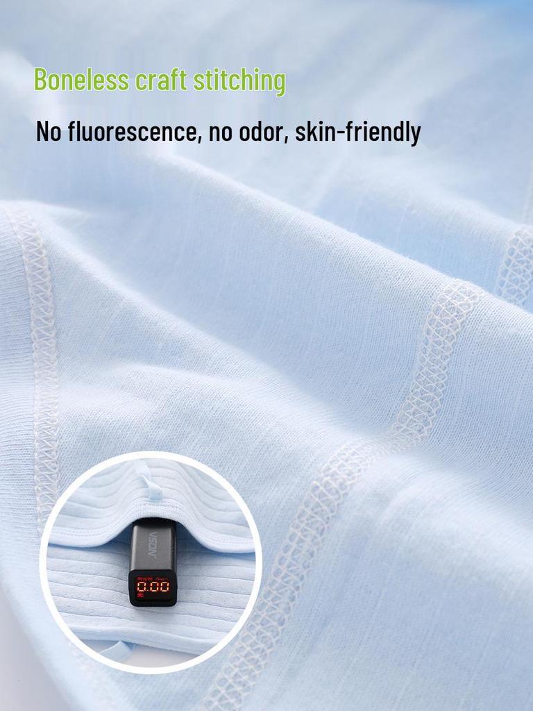 Top in Cotone con Laccetti Anti-Graffio per Neonato (0-3 mesi)