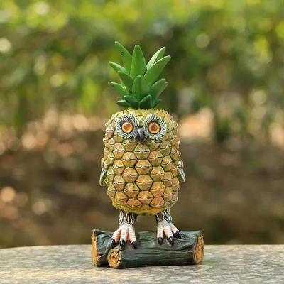 Halloweenské dekorace Variace Ananas Sova Zahrada Domov Venkovní dekorace Pryskyřičné řemesla