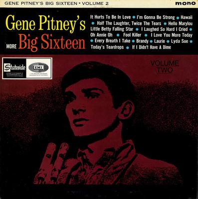 Disco de vinilo GENE PITNEY - Gene Pitney's More Big Sixteen Volu SL10132 Stateside 1965 UK Pop Usado