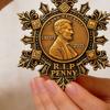 Final Cent Memorial Snowflake Ornament Historical US Cent Legacy Commemorative Ornament Vintage-Style Last Penny Keepsake for Collectors History