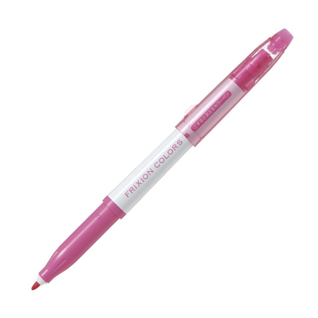 Pilot FriXion Colors Erasable Color SFC100M10P Pens, Pink, 10-Pack,