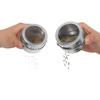 Magnetic Dustproof Transparent Wall-Mounted Stainless Steel Seasoning Jar for Kitchen & Outdoor BBQ