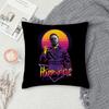 M-Michael M-Myers Halloween Kissenbezug Sofa Dekoration Zuhause Doppelseitiger Druck Kurzer Plüsch Kissenbezug Überwurfskissenbezug