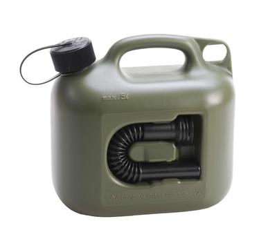 Hunersdorf (HUNERSDORFF) 800200 Fuel Can Profi 5L OLIVE Poly Tank Water Tank Olive
