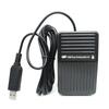USB Foot Pedal Switch Customizable Single Key Footswitch Game Control for Efficient Computer Operations for Professional