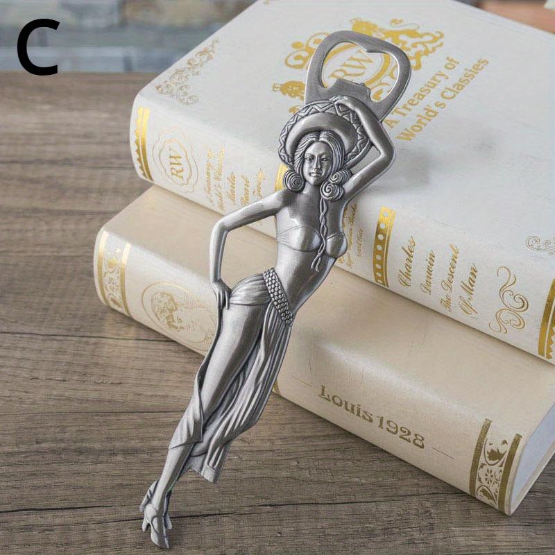 Opener Bottle Beer Fridge Magnet Magnets Funny Openers Capforkitchen 3D Decorative Shape Lady Novelty Metal Sticker