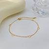 Simple Fashion Love Titanium Steel Foot Decoration Commuting Temperament Versatile Heart-Shaped Stainless Steel Anklet Women