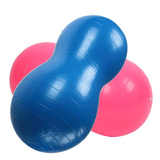 Erdnussform Aufblasbar Verdicken Gym Fitness Training Yoga Pilates Massageball