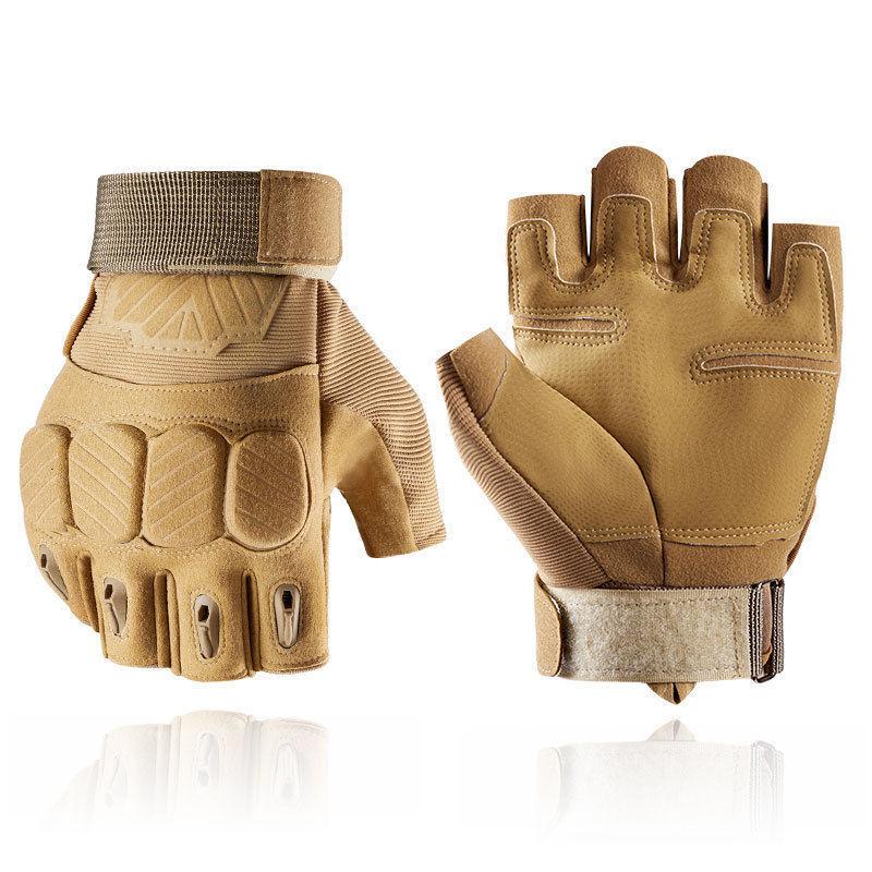 

Tactical Half Finger Gloves XL жовтий