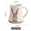 Easter Rabbit Cartoon Ceramic Mug