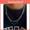 Modern Stainless Steel Pendant Necklace For Men And Women With Unique Handmade Craft