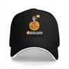 Mond Weltraum Unisex Baseballkappen Schirmmütze Lustiger Astronaut Bitcoin Sonnenschutzmützen für Unisex WoUnisex
