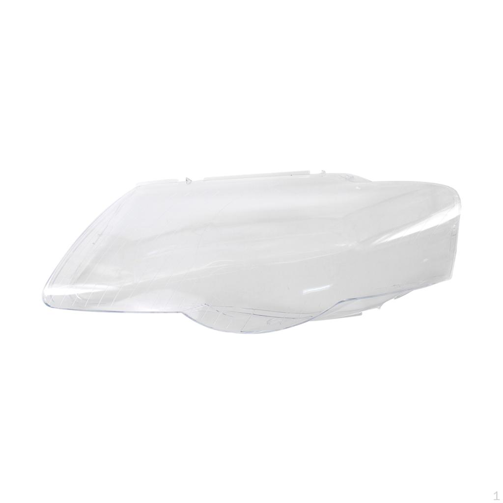 1 Left Headlight Protective Shell, Fit for VW B6 2006-2011, Car Lampshade ( Color : Clear
