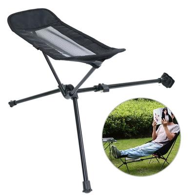 Fishing Outdoor BBQ Camping Chair Foot Recliner Foot Rest Portable Stool Collapsible Footstool for Camping Beach Chair Folding