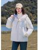 Fake Two-piece Stand Collar Hooded Warm Cotton Coat Winter Jacket
