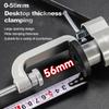 360° Rotating Table Vise Bench Clamp Bracket Multifunctional Electric Grinder Stand Holder Accessories For Dremel Tool