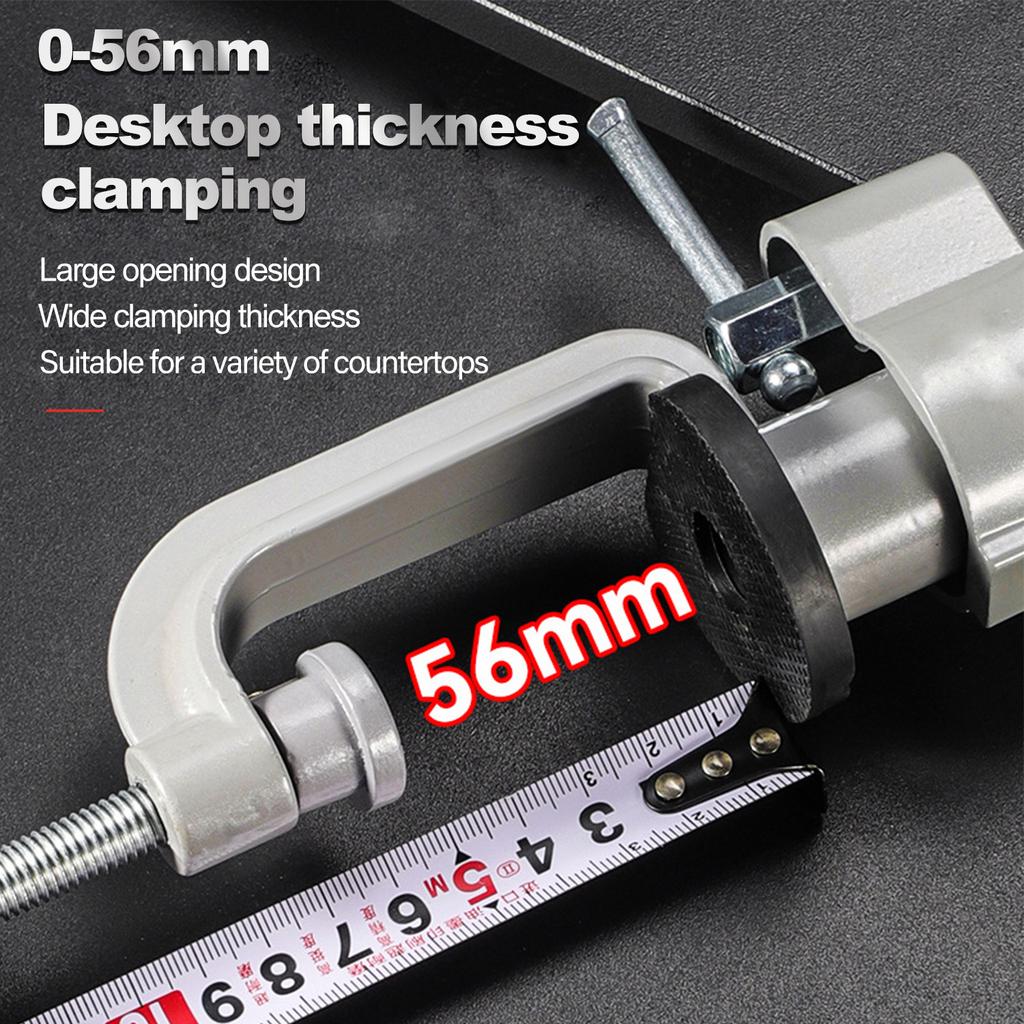 360° Rotating Table Vise Bench Clamp Bracket Multifunctional Electric Grinder Stand Holder Accessories For Dremel Tool