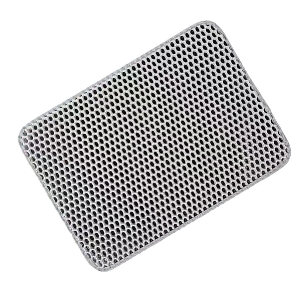 Cat Litter Mat Waterproof Double Layer Pet Litter Box Mat Pet Toilet Cat Mat Nonslip Sand Pet Cat Washable Clean Mat