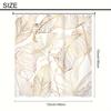 1/4pcs White Golden Tropical Leaf Waterproof Shower Curtain Set Decorative Bathroom Set Non-Slip Carpet Toilet Cover Bath Mat And 12 Hooks