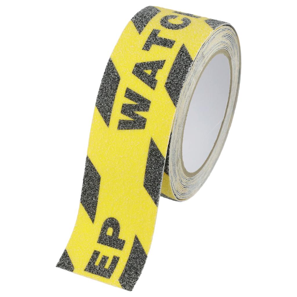 Vorsicht Stufe Anti-Rutsch Treppenaufkleber, 5CM*5M, Zuverlässige Leistung und Einfach anzubringen, Geeignet für jeden Raum