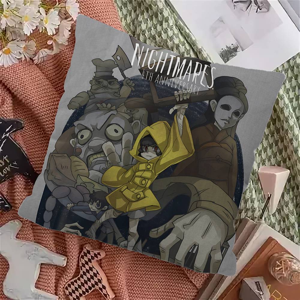 Game LLittle Nightmares Cm Cushion Cover Pillow Cover Decor Pillowcase Home Pillowcase for Couch Pillow