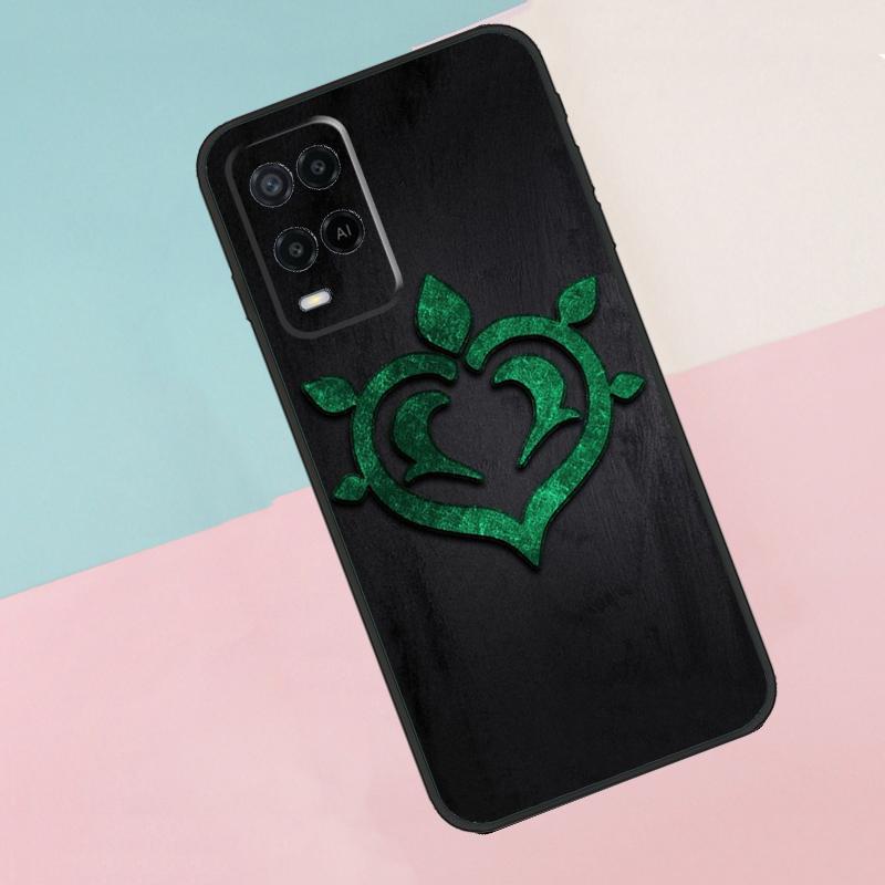 Genshin Impact Elements For Oppo A17 A77 A60 A74 A94 A54 A18 A38 A58 A78 A98 A40 A80 A16 A76 A96 A15 A57S Phone Case