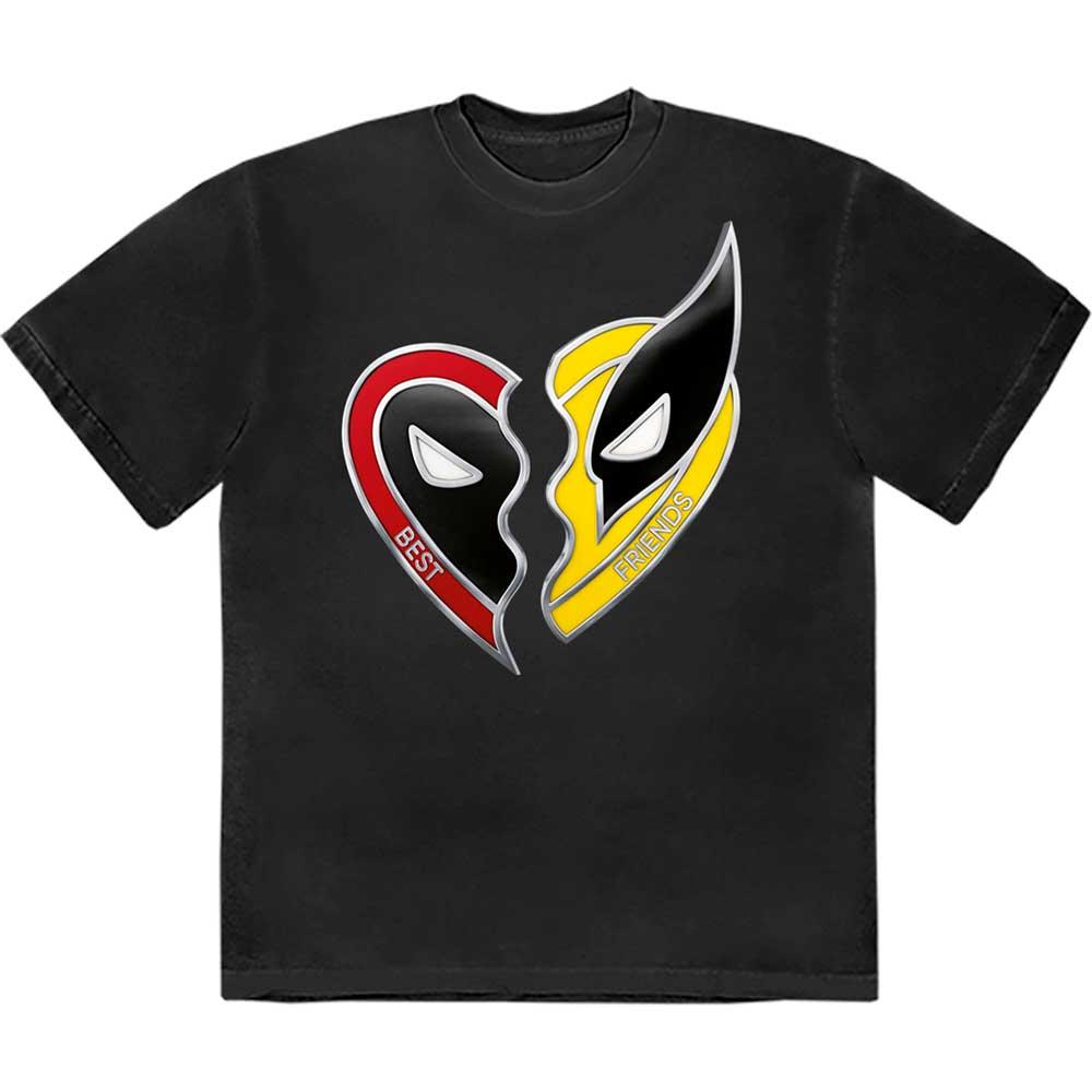 Marvel Comics Unisex Adult Best Friends Deadpool T-Shirt