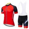 Cycling Suit Short-sleeved Suit Men's Mountain Bike Summer Bicycle Men's Top Strap Shorts