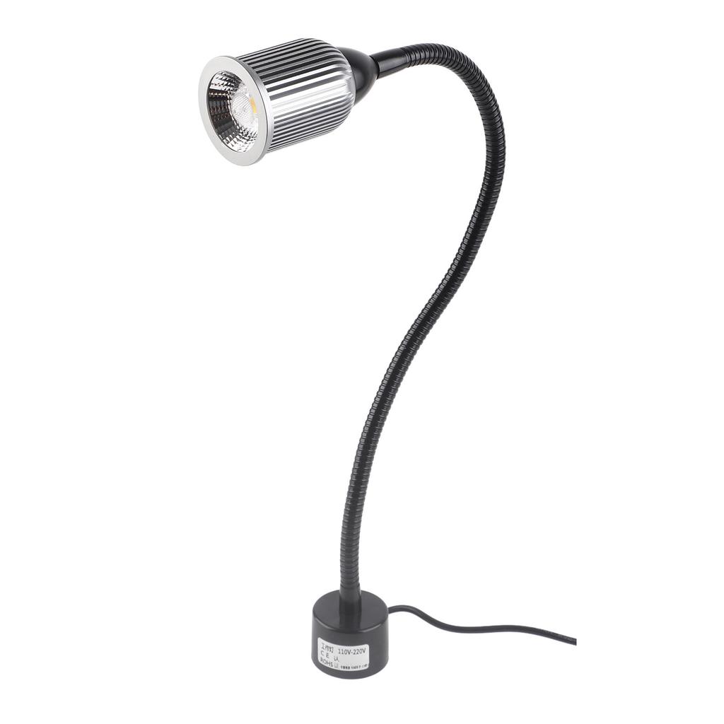 LED Work Light 10W LED Adjustable Neck Maintenance Light with Magnetic Base for Sewing MachineUS