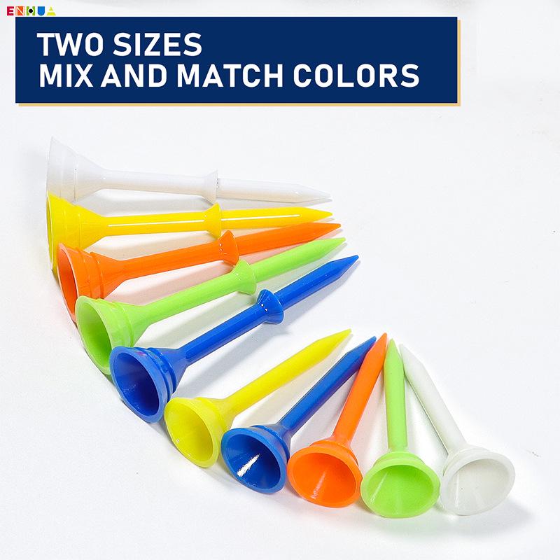 Yeni Dayanıklı Büyük Bardak Plastik Golf Topu Sivri Uçları 83mm - Düşük Kırılma, Sınırlı Hasar Tasarımı