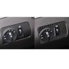 For Ford Mustang 2005-09 Carbon Fiber Interior Headlight Switch Panel Cover Trim