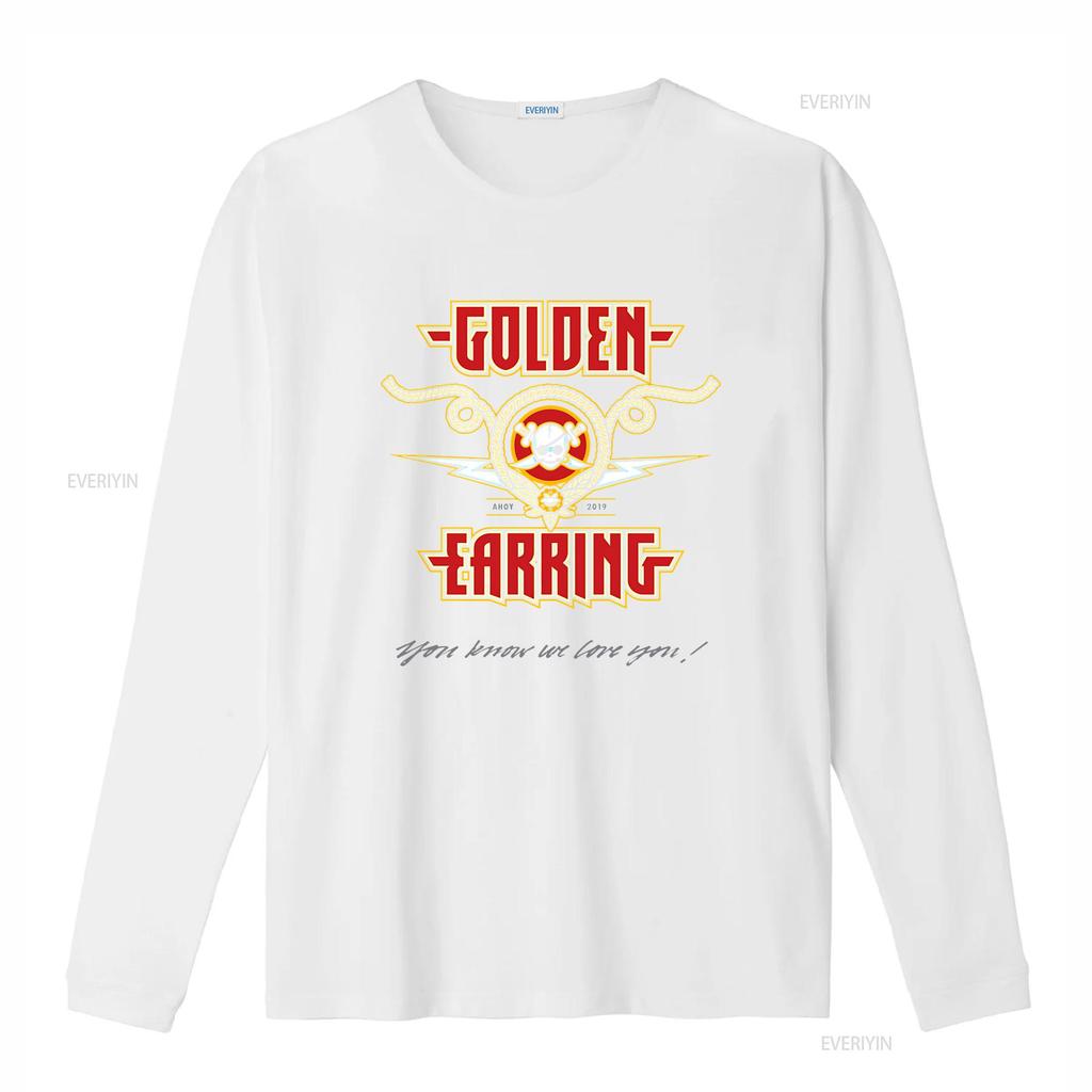 Golden Earring You Know We Love T Shirt Full Size S 5xl Vintage Washed Top For Everyday Wear Slightly Versatile Casual Graphic