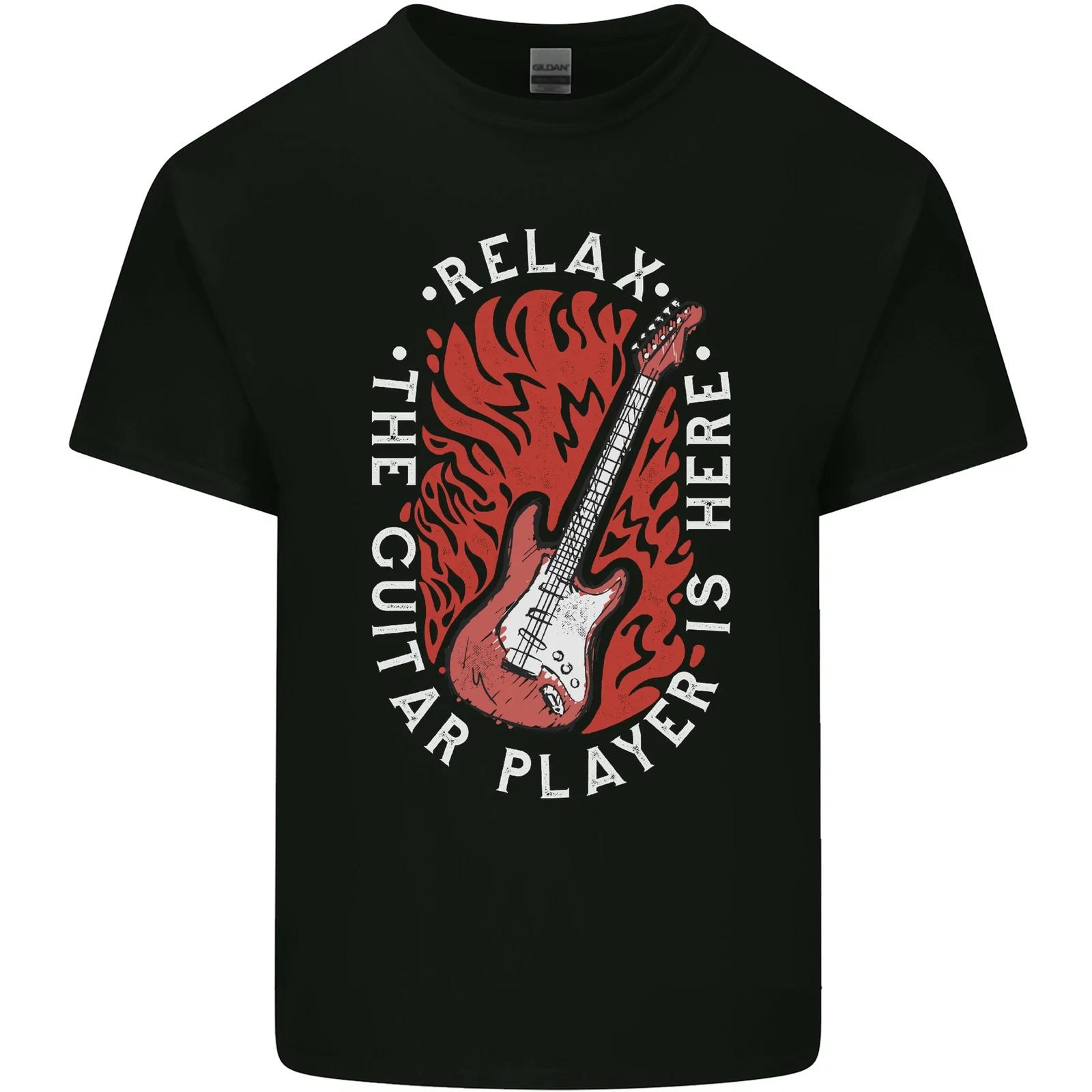 Here Comes the Guitar Player Guitarist Kids T-Shirt Childrens 2XL