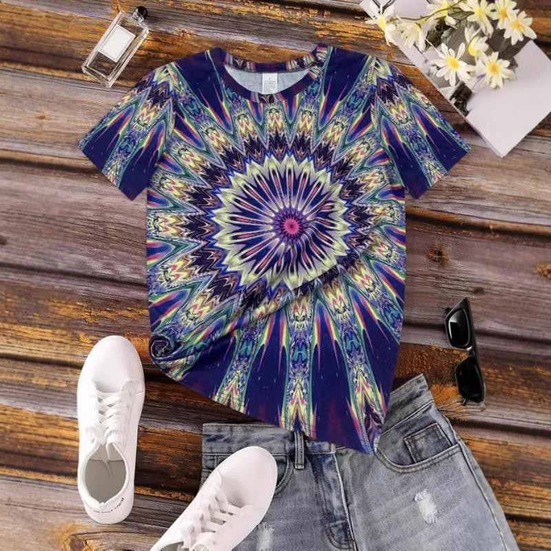 

Women s Summer Fashion Casual Versatile Short Sleeved Round Neck T-shirt S
