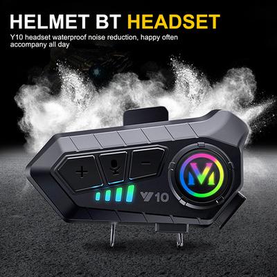 Kask motocyklowy Interkom Bluetooth Wyświetlacz LCD Wieloscenowe Udostępnianie Mieszanej Muzyki Radio FM