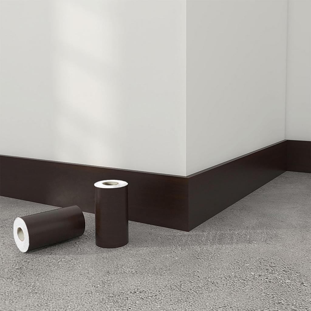 TACHIO Wood Grain Wallpaper Sticker Walnut 15cm x 10m Self-Adhesive Remake Sheet with Smoothing Tool (Japan domestic version)