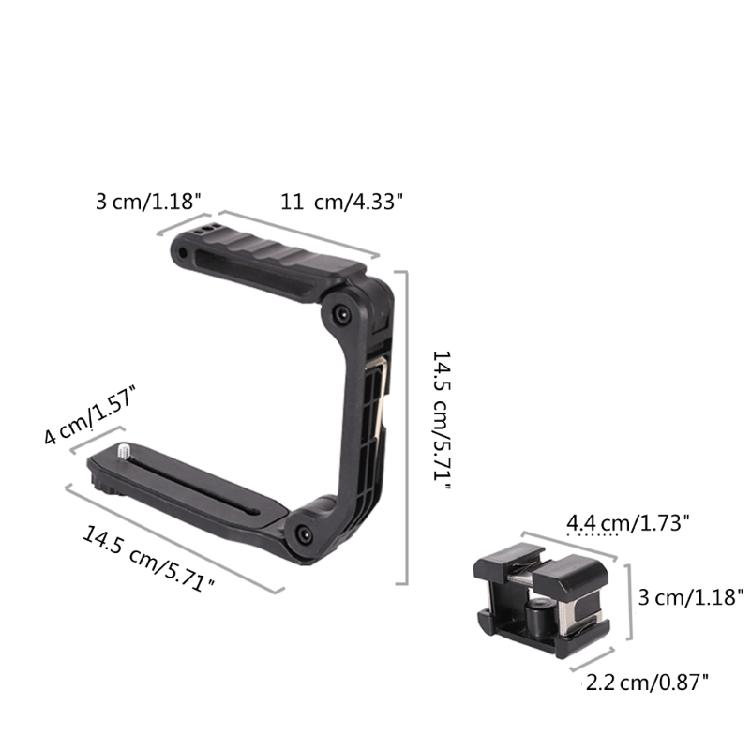 Professional Handle Video Grip for Smartphones Bracket Video Stabilizer Bracket