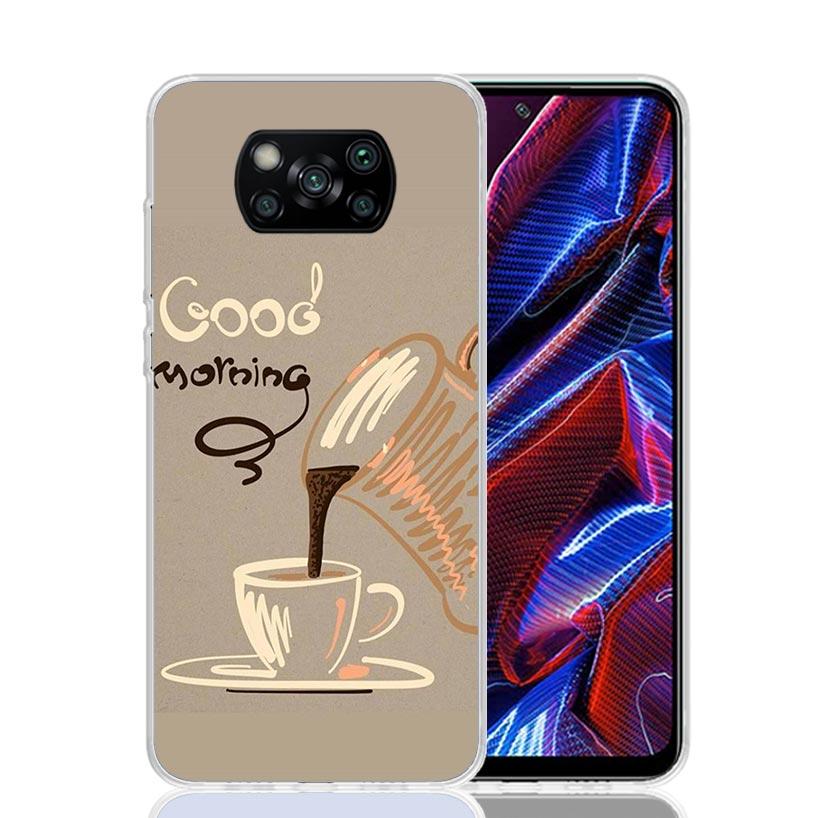 Coffee Wine Cup Case Phone Cover for Xiaomi Redmi Note 10 9 9S 8 8T 7 5 Pro Mi 12T 11T 10T 9T 12 11 Lite A3 A2 Trend Fundas Mi 1