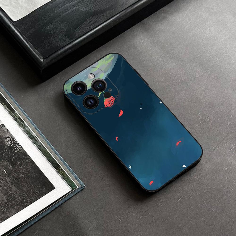 Little Prince Phone Case For Iphone 16 15 11 13 14 Pro Max 7 8 Plus X Xr Xs Max 12mini Black Shell Cover Case