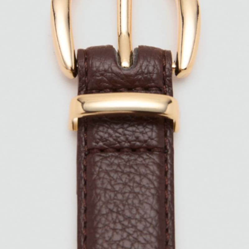 

Mango MANGO WOMAN Ремень LAMINAS Темно-коричневый 17066349 L