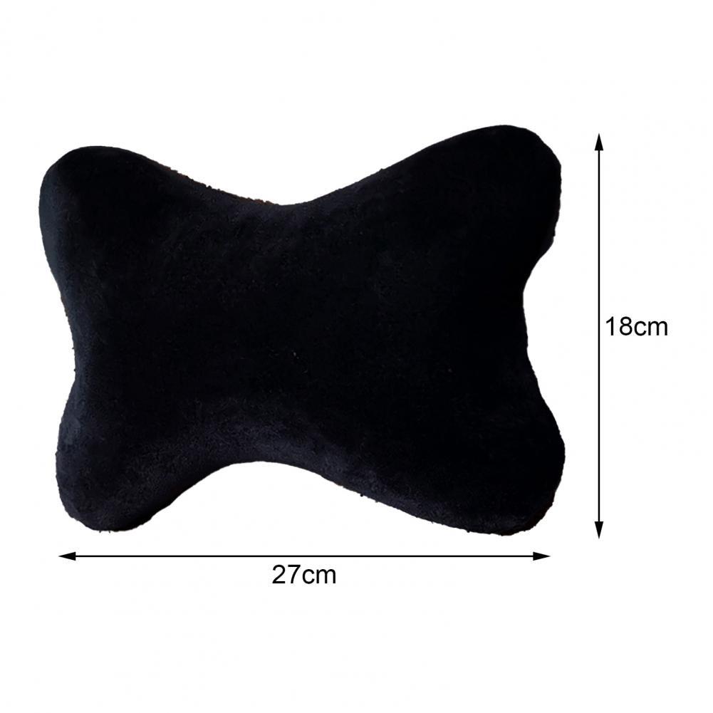 Neck Pillow Detachable Super Soft Polyester High Elasticity Headrest Cushion for