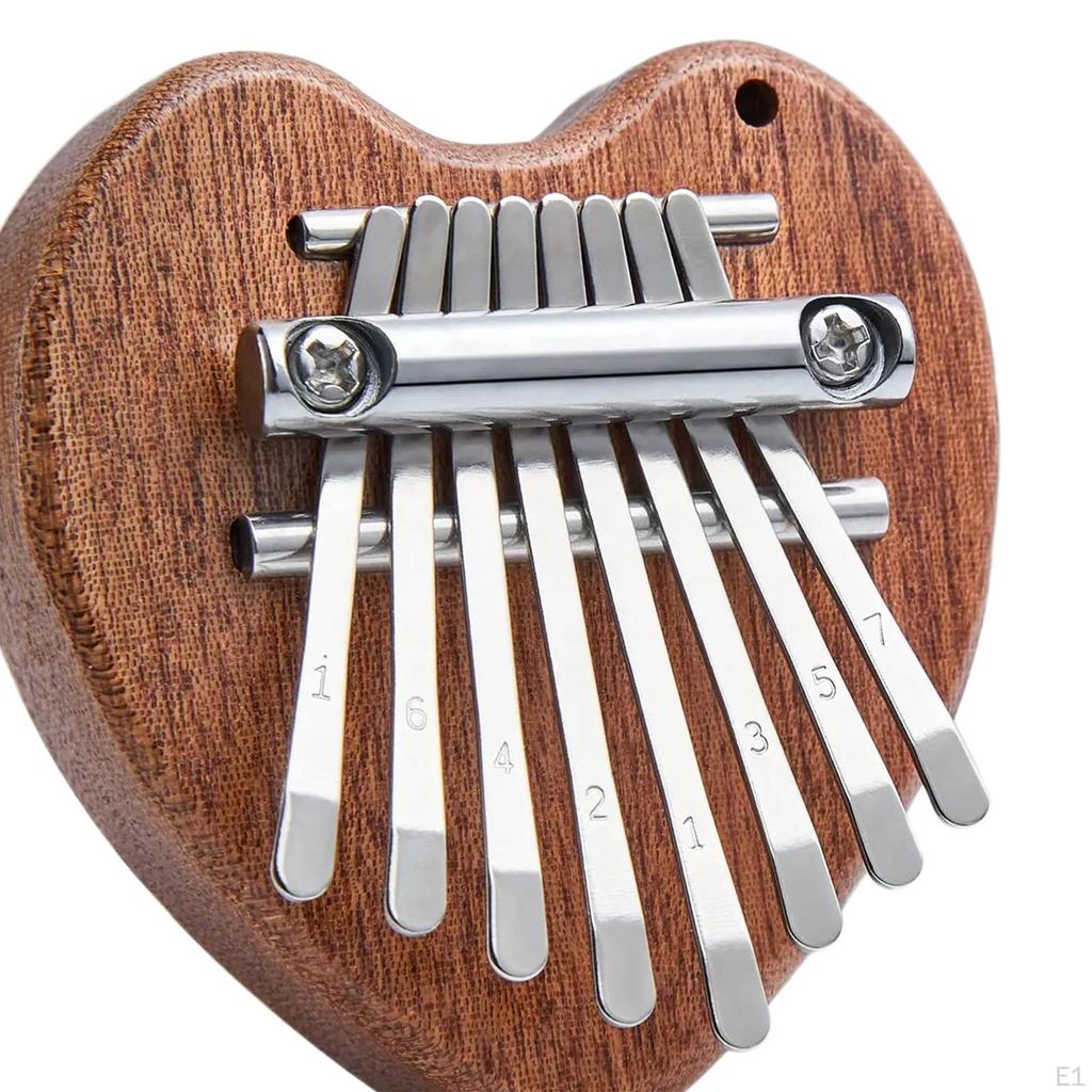 8 Key Mini Kalimbas Finger Piano Thumb Music Instrument for Adults Professional