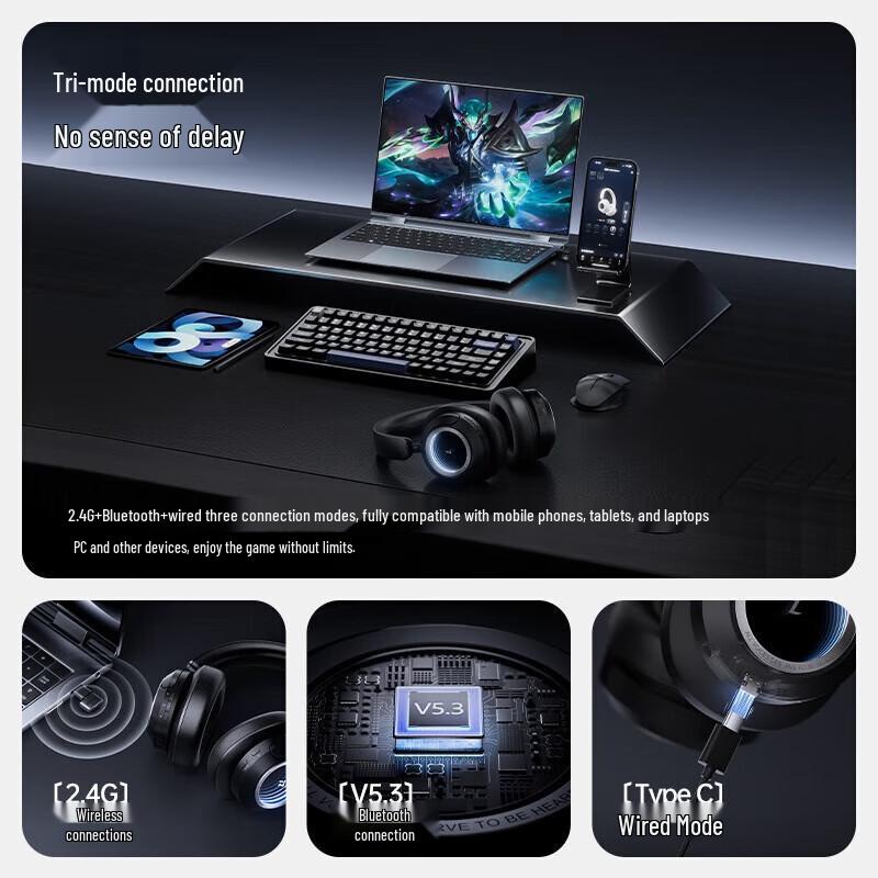 EDIFIER Halo Space ANC Wireless Gaming Headset