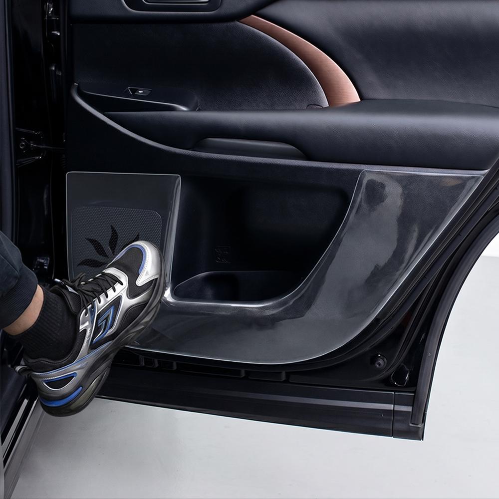For Toyota Highlander 2015-2018 TPU Car Door Anti Kick Pad Inner Side Edge Film Front and Rear Door Side Panel Protection Pad