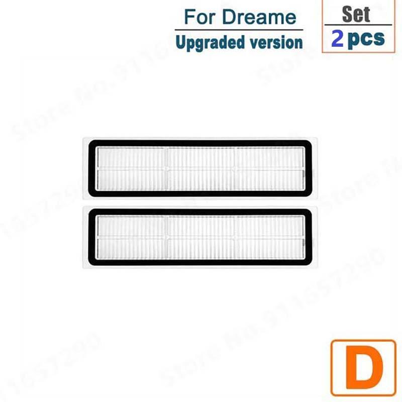 For Xiaomi Dreame D9 Bot L10 Pro Spare Parts Side Main Brush Filter Mop Cloth Robot Vacuum Cleaner Accessories Set For Home