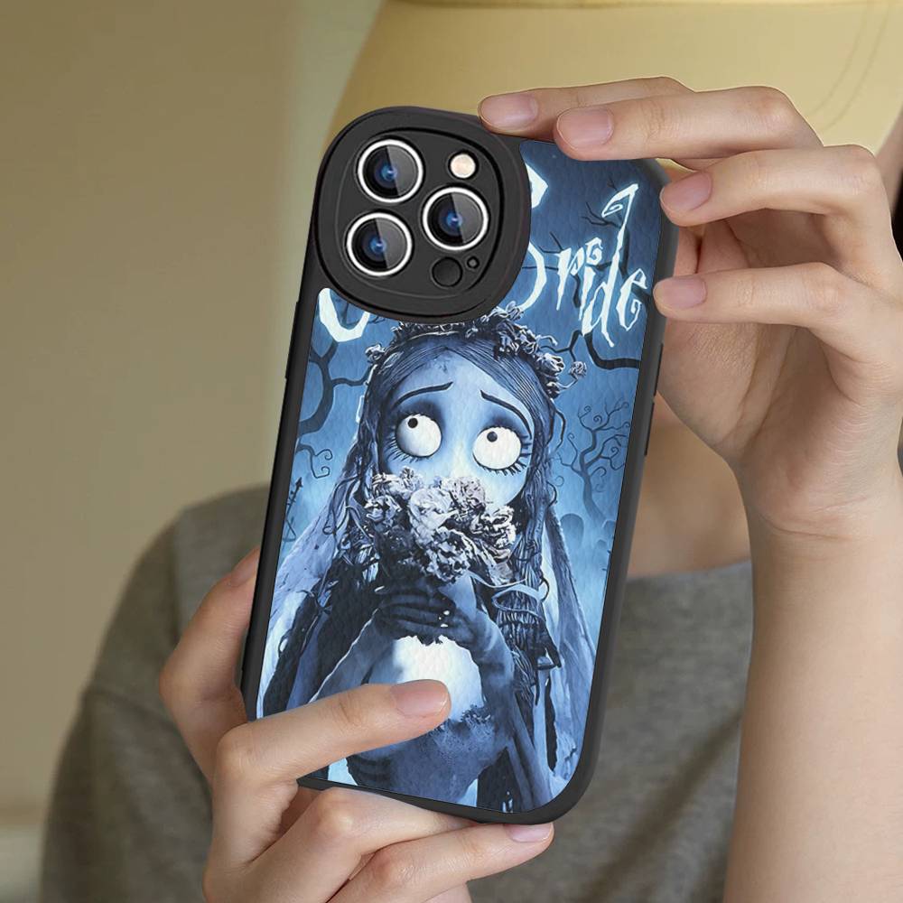 

Кожаный чехол для телефона C-Corpse B-BrideS для iPhone 16 15 14 17 Pro Max 11 12 Mini Plus Мягкий iphone XS MAX