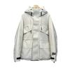 Black gold medium and long wind shell down jacket women's outdoor magnet buckle pie to overcome trench coat waist jacket