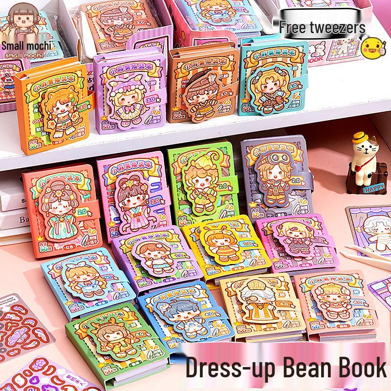 Little Mochi 6.0 Outfit: Complete Children's DIY Miniature Scene Decoration Sticker Set