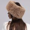 1Pc Hatless Windproof Hat Hoop Warm Acrylic Fiber Fashion Hair Accessory Hat Plush