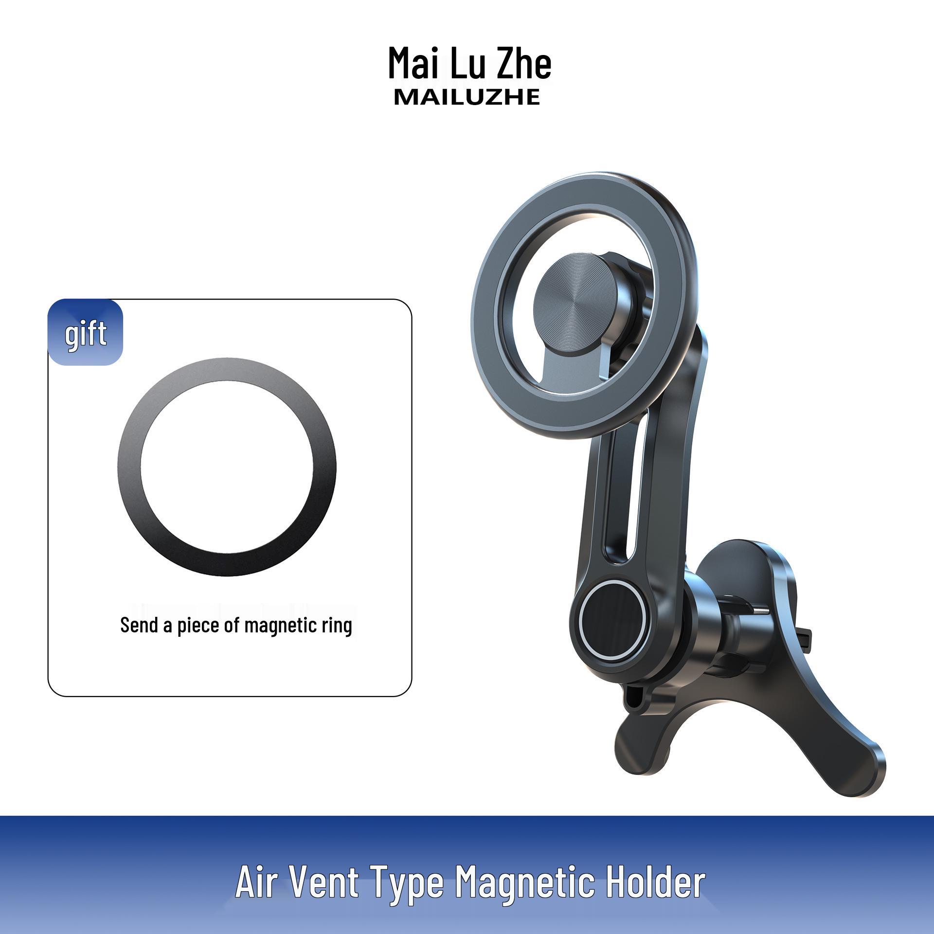 

Myluozhe Магнитный держатель для телефона в вентиляционное отверстие автомобиля с магнитом N50 4000 Гаусс